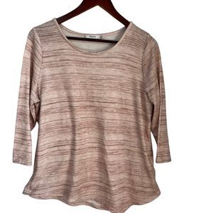 Ricki’s pale pink 3/4 sleeve top size large